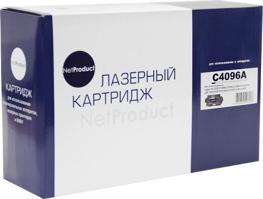 Картридж NetProduct (N-C4096A) для HP LJ 2100/ 2200, 5K