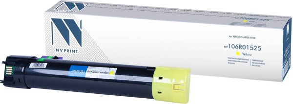 Картридж NVP совместимый Xerox 106R01525 Yellow для Phaser 6700 (12000k)