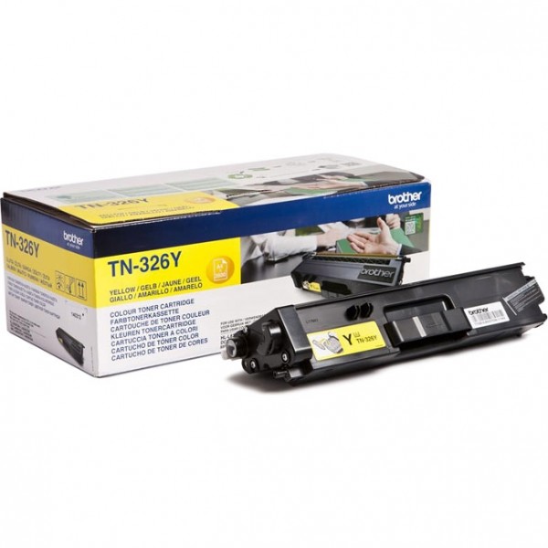 Картридж Brother TN-326Y (TN326Y) оригинальный для Brother HL-L8250CDN/ MFC-L8650CDW yellow (4 000 стр.)