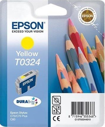 C13T03244010 Картридж Epson T0324 для St С70/80 (желтый)