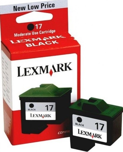 Картридж LEXMARK Z-13/23/25/33/35 (10NX217/0217) черный №17(увеличенной емкости)