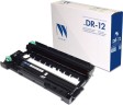 Блок фотобарабана NV Print DR-12 (NV-DR-12) Black для Brother MFC-L2751DW, HL-L2371DN, DCP-L2551DN, чёрный, 12000 стр.