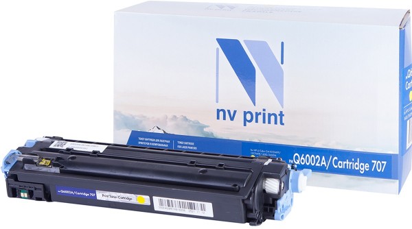 Картридж NVP совместимый HP Q6002A/Can707 Yellow  для LJ Color CM1015MFP/1017MFP/1600/2600N (2000k)