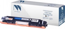 Картридж NV Print CE310A/ Canon729 Black для принтеров HP LJ Color CP1025 (1200k)