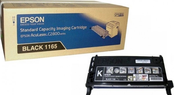 C13S051165 оригинальный картридж Epson для принтера Epson С2800N AcuLaser стандартный, black 
