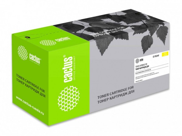 Картридж Cactus TN-216Y (CS-TN216Y) Yellow для Konica Minolta bizhub C220/ C280/ C360, желтый, 26000 стр.