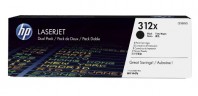 Картридж HP CF380XD (312X) оригинальный для принтера HP Color LaserJet Pro M476dn/ M476dw/ M476nw black, двойная упаковка 2*4400 страниц