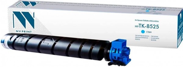 Тонер-картридж NV Print TK-8525 Cyan для принтеров Kyocera TASKalfa 4052ci/ 4053ci/ 5053ci/ 6053ci, 20000 страниц