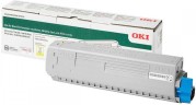 Картридж OKI (46861321/46861305) оригинальный для принтера OKI C834/ C844, жёлтый, 10000 стр.