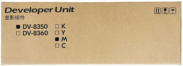 Блок проявки Kyocera DV-8350M (302L793020/ 302L793021) оригинальный для принтера Kyocera TASKalfa 2552ci/ 3252ci/ 2553ci/ 3253ci, пурпурный, 600 000 стр.