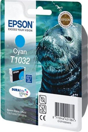 C13T10324A10 Картридж Epson для T40W/TX600FW (синий) (cons ink)
