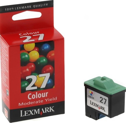 Картридж LEXMARK Z-13/23/25/33/35 (10NX227/0227) цветной №27 (увеличенной емкости)