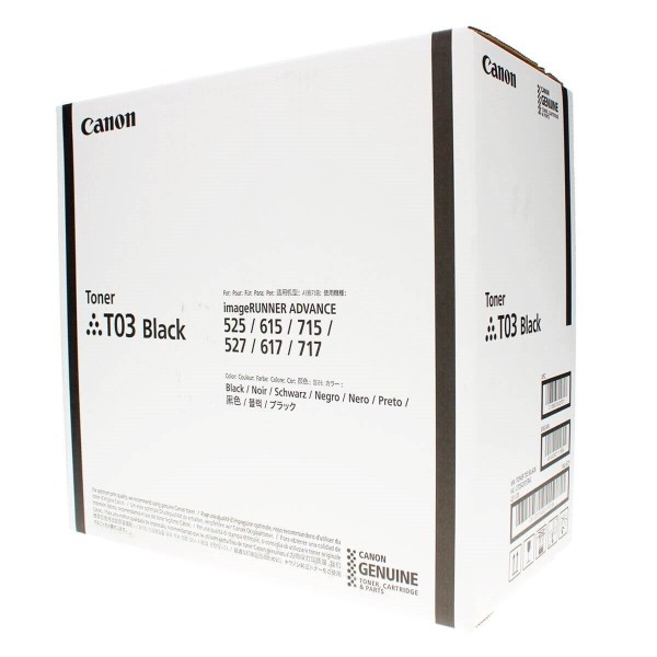 Картридж Canon T03 2725C001 Black оригинальный для Canon imageRUNNER ADVANCE 525/ 615/ 715, чёрный, 51500 стр.