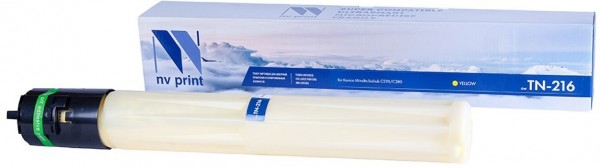 Тонер-картридж NVP совместимый  NV- TN-216 Yellow для bizhub C220/ C280 (26000k)