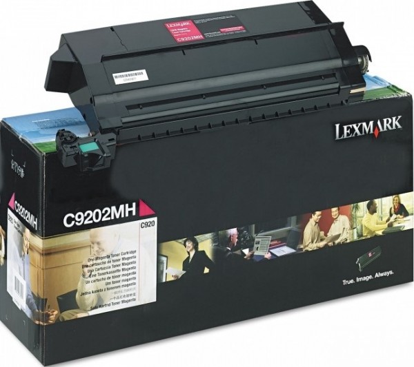 Картридж Lexmark C9202MH оригинальный для Lexmark C920, magenta, 14000 стр.