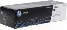 Картридж HP W1106A (106A) оригинальный для принтера HP LaserJet 107, MFP 135/ 137 black, 1000 страниц