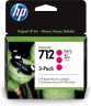 Картридж оригинальный HP 712 (3ED78A) для HP DJ Т230/ 630, пурпурный, x3упак., 29 мл