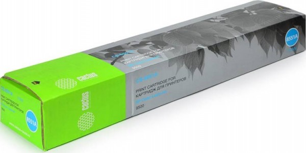 Cactus C8551A Картридж (CS-C8551A) для принтеров HP Color LaserJet 9500, Cyan, 25 000 стр.
