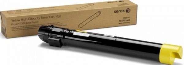 Картридж Xerox 106R01445 оригинальный для Xerox Phaser 7500, yellow, увеличенный, 17800 страниц