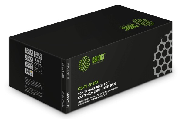 Картридж Cactus CS-TL-5120X TL-5120X для Pantum BP5100DW,BM5100ADW, увеличенный, 15000 стр.