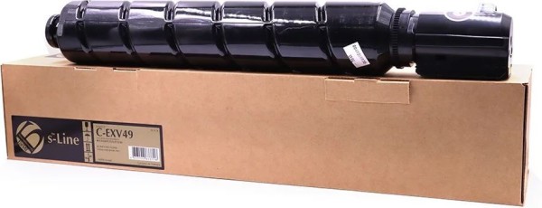 Картридж БУЛАТ s-Line C-EXV49K (BSL-C-EXV49K) для Canon iR C3320i/ C3325i/ C3330i/ C3520i/ C3525i/ C3530i, чёрный, 36000 стр.