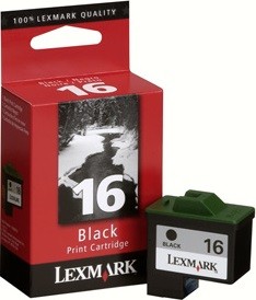 Картридж LEXMARK Z-13/23/33 (10N0016) черный №16