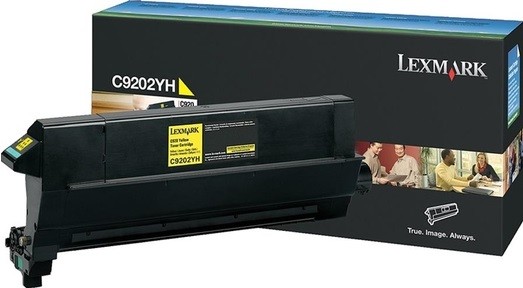 Картридж Lexmark C9202YH оригинальный для Lexmark C920, yellow, 14000 стр.