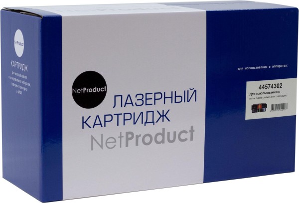 Драм-юнит NetProduct 44574302 (N-44574302) для OKI B411/ B412/ B431/ B512, MB461/ MB471/ MB472/ MB491/ MB492/ MB562, 25K