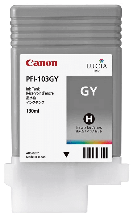 Картридж оригинальный Canon PFI-103GY 2211B001 для принтера Canon IPF5100/ 6100, grey, 130 мл