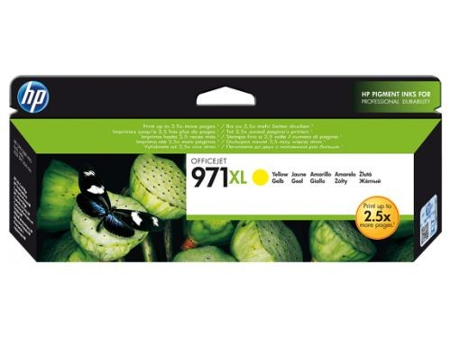 Картридж оригинальный HP 971XL (CN628AE) для Officejet Pro X451dw, X476dw, X551dw, X576dw, желтый