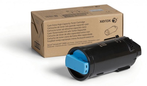 Картридж Xerox 106R03924 оригинальный для принтера Xerox VersaLink C600, cyan, увеличенный (16 800 стр.)