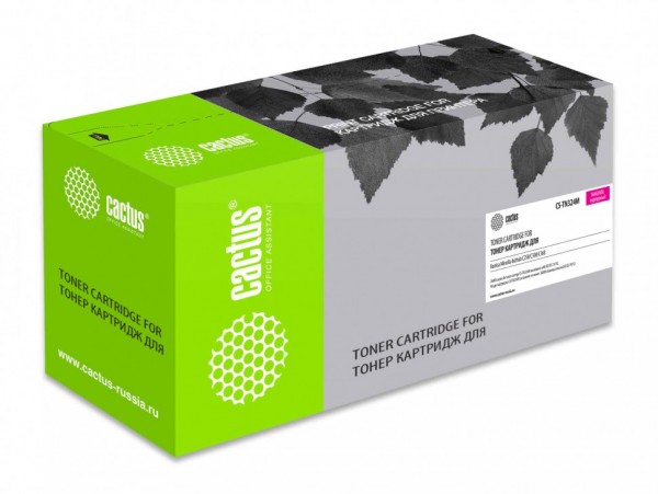 Картридж Cactus TN-324M (CS-TN324M) для Konica Minolta bizhub C258/ C308/ C368, пурпурный, 26000 стр.
