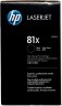 Картридж HP CF281X (81X) оригинальный для принтера HP LaserJet M630dn/ M630f/ M630h/ M630z black, 25 000 страниц