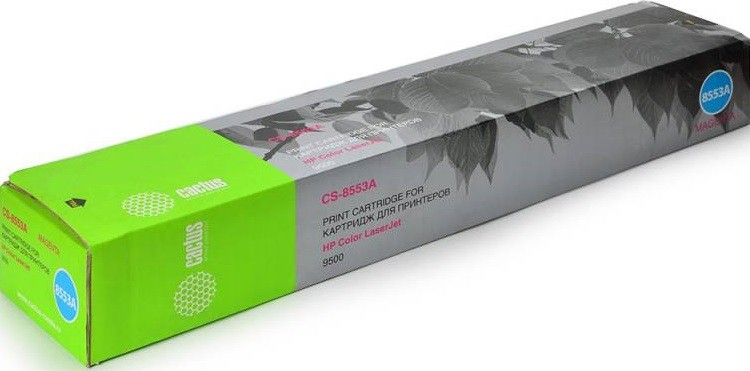 Cactus C8553A Картридж (CS-C8553A) для принтеров HP Color LaserJet 9500, Magenta, 25 000 стр.