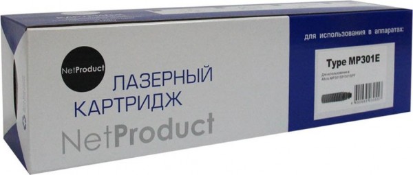Тонер-картридж NetProduct (N-Type MP301E) для Ricoh Aficio MP301SP/ 301SPF, туба, 8K