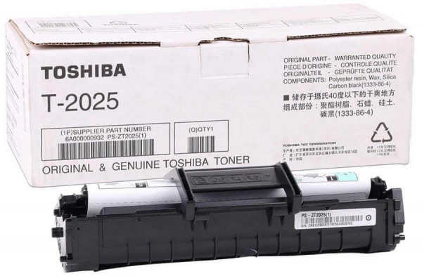 Картридж Toshiba T-2025 (6A000000932) оригинальный для Toshiba E-Studio 200S, чёрный, 3000 стр.