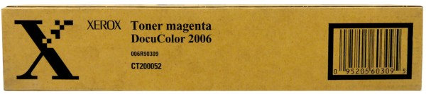 Картридж Xerox 006R90309 оригинальный для Xerox DocuColor 2006, пурпурный, 6000 стр.