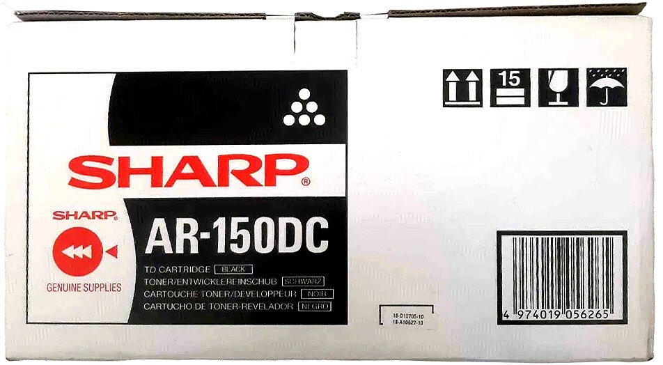 Картридж Sharp (AR-150DC/AR150DC) оригинальный для Sharp AR-120E/ AR-150/ AR-155, чёрный, 6500 стр.
