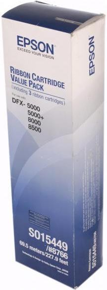 S015449BA S015449BA Набор картриджей Epson DFX-5000/+/8000/8500 (3 шт/уп) оригинал