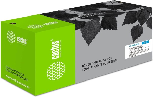 Картридж Cactus TK-8345C (CS-TK8345C) для Kyocera TASKalfa 2552ci/ 2553ci, голубой, 12000 стр. 