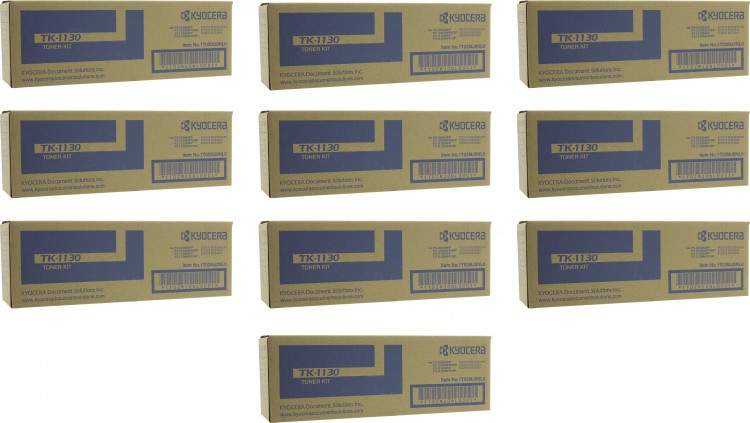 Купить Набор картриджей Kyocera TK-1130 (1T02MJ0NL0) оригинальных (10 ...