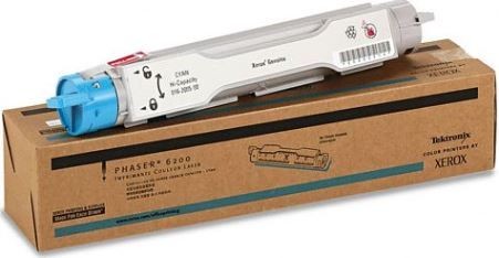Картридж Xerox 016200500 оригинальный для Xerox Phaser 6200, cyan, увеличенный (8000 страниц)