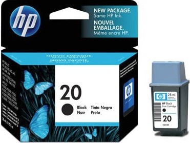 Картридж HP DJ 610/612/640 (C6614DE) черный 28ml №20