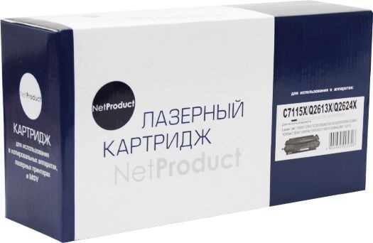 Картридж NetProduct (N-C7115X/Q2613X/Q2624X) для HP LJ 1200/ 1300/ 1150, Универсальный, 4K