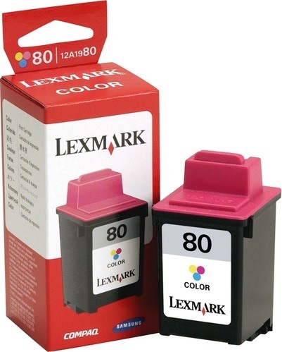 Картридж LEXMARK Z-22/31/32/42/52 (12A1980) цветной фото