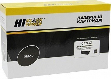 Картридж Hi-Black (HB-CE260X) для HP CLJ CP4025/ 4525\, Bk, 17K