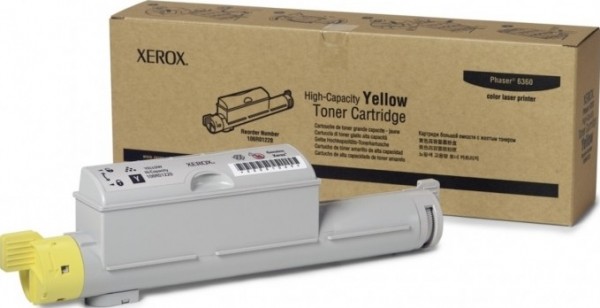 Картридж Xerox 106R01303 Dye оригинальный для Xerox 7142, yellow, увеличенный, (220 мл)