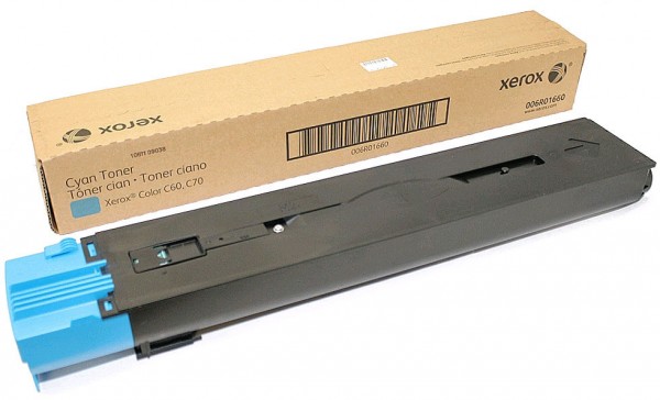 Картридж Xerox 006R01660 оригинальный для Xerox Color C60/ C70 Cyan (34000 страниц)