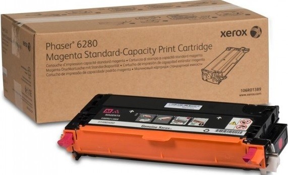 Картридж Xerox 106R01389 оригинальный для Xerox Phaser 6280, magenta, (2200 страниц)
