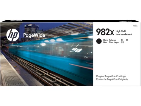 Картридж оригинальный HP 982X (T0B30A) для PageWide Enterprise Color 765/ 780/ 785, черный, 16000 стр.